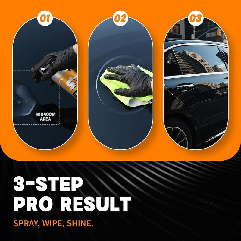 WEICA Instant Automotive Coating - All-Exterior Protection for Paint, Trim & Wheels | Hydrophobic & UV Resistant - Image 4